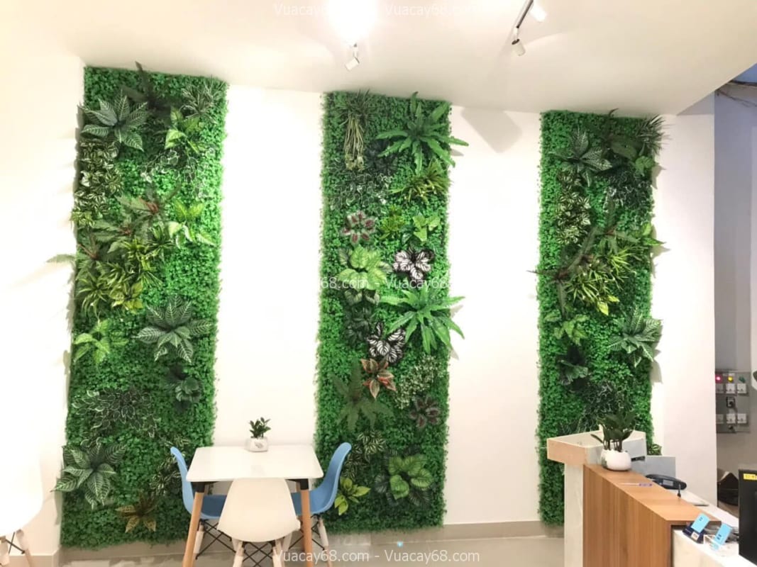 tường cây giả giá rẻ