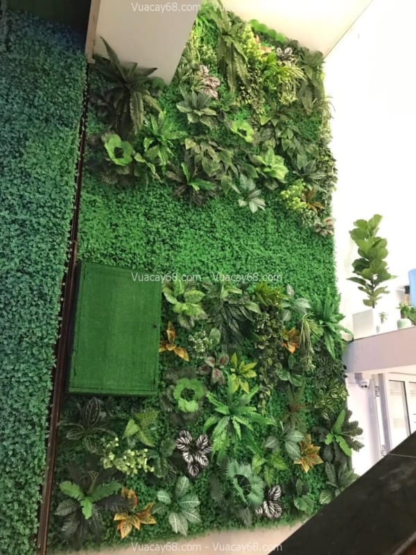tường cây giả giá rẻ