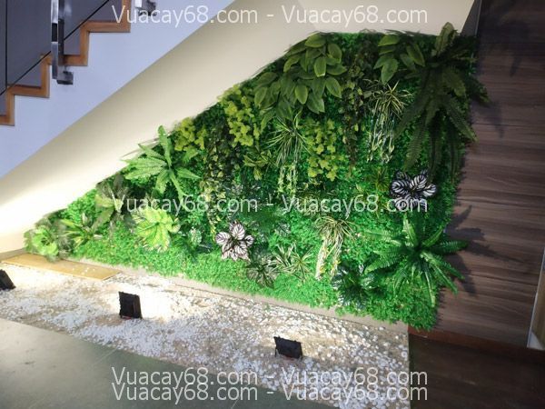 Báo giá thi công tường cây giả Báo giá thi công tường cây giả