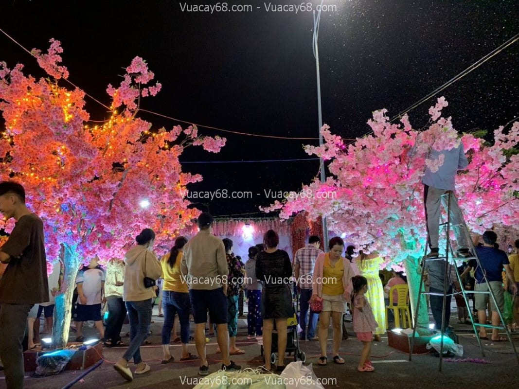 Cây hoa anh đào giả quận 4 HCMCây hoa anh đào giả quận 4 HCM