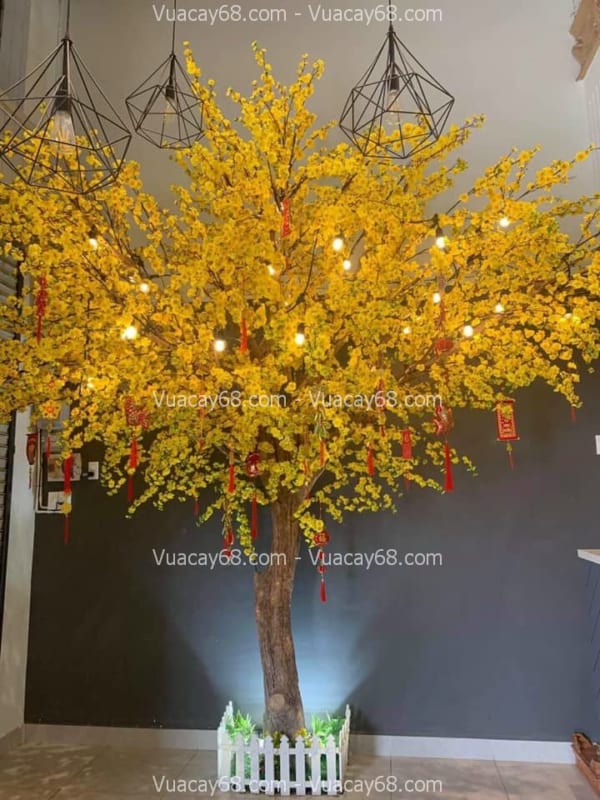 cây hoa mai giả quận 8 hcm