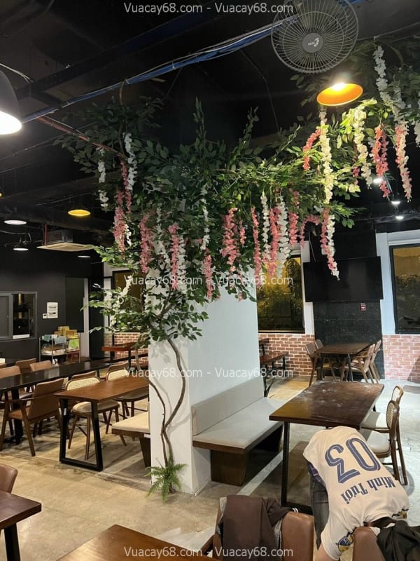 Decor cây leo giả