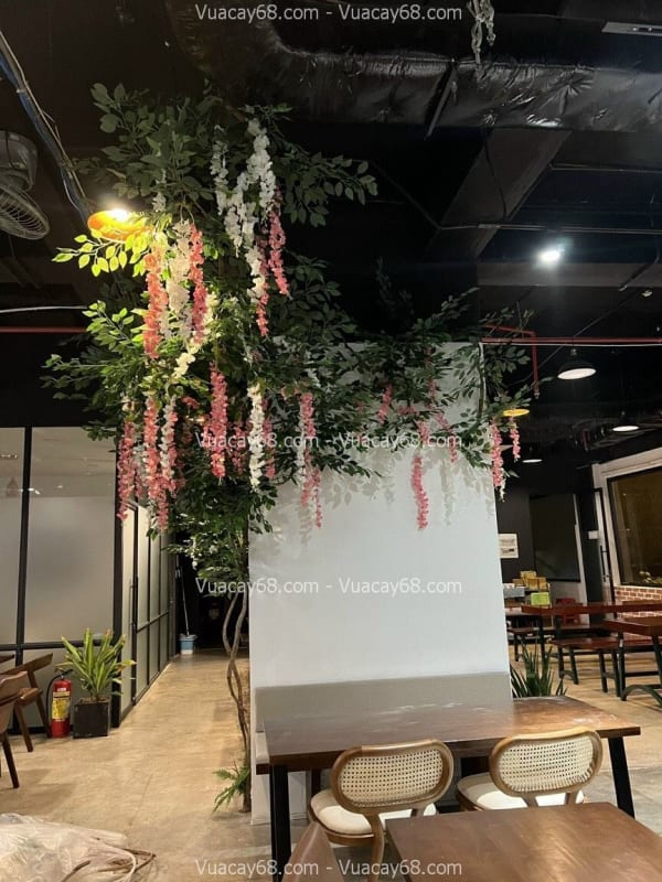 Decor cây leo giả