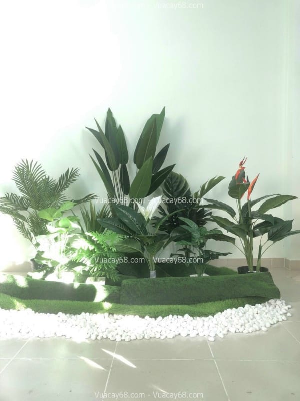 Tiểu cảnh cây giả tại Vũng Tàu